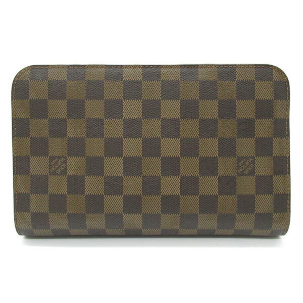 2101217976848 1 Louis Vuitton Saint Louis Clutch Bag Damier Brown