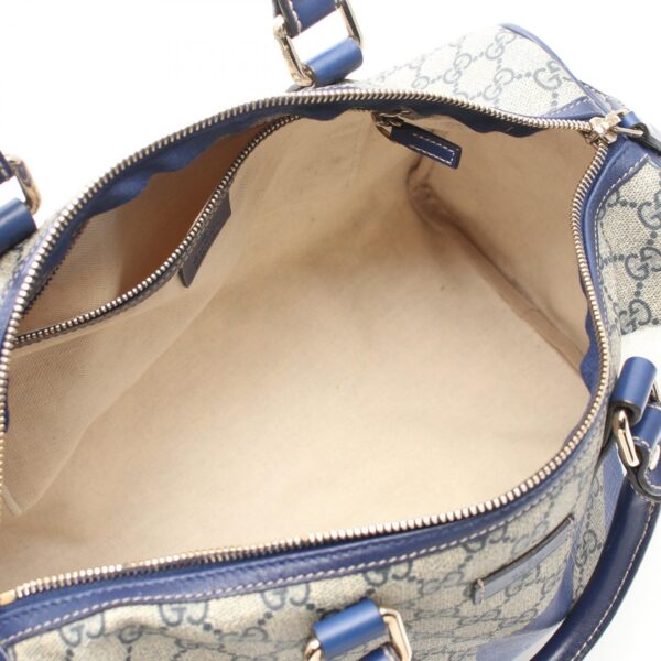 2101217976916 3 Gucci GG Supreme Handbag Leather Beige Blue Multicolor