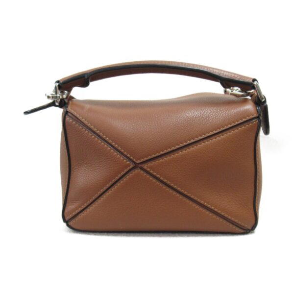 2101217977616 3 Loewe Puzzle Bag Mini Shoulder Bag Calf Brown