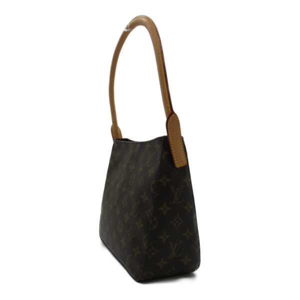 2101217977708 03 Louis Vuitton Looping MM Shoulder Bag Monogram Brown