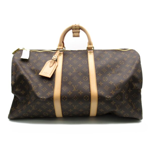 2101217979528 1 Louis Vuitton Keepall 55 Bag Monogram Brown