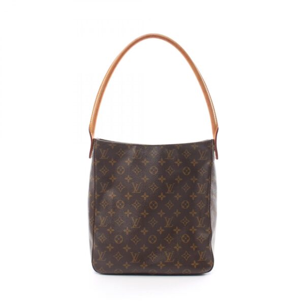 2101217980425 1 Louis Vuitton Looping GM Shoulder Bag Monogram Brown