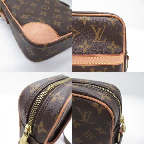 2101217980449 8c Louis Vuitton Danube Shoulder Bag Monogram Brown