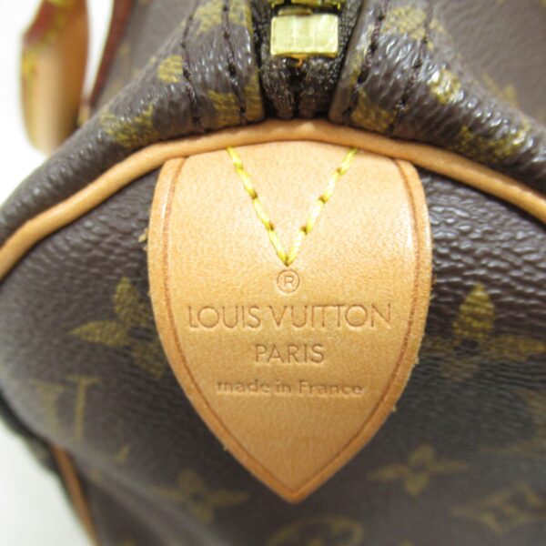 2101217980470 10 Louis Vuitton Speedy 25 Handbag Monogram Brown