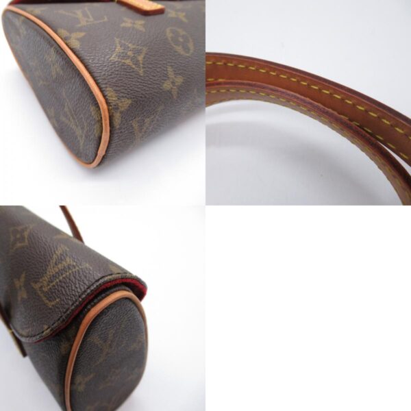 2101217980647 10c Louis Vuitton Sonatine Handbag Monogram Brown