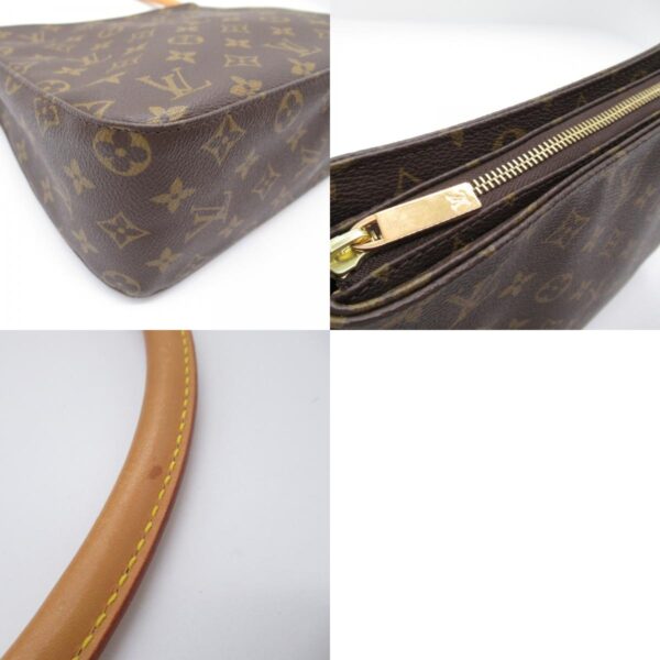 2101217980838 10c Louis Vuitton Looping MM Shoulder Bag Monogram Brown