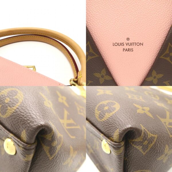 2101217981064 9c Louis Vuitton V Tote BB Handbag Monogram Brown