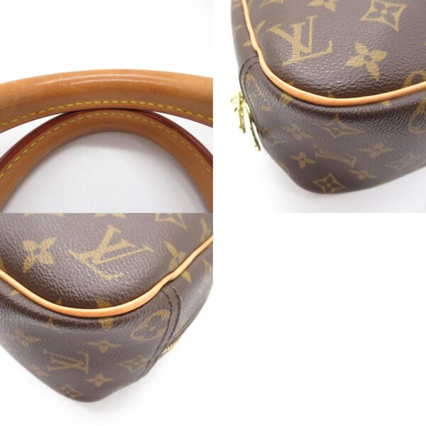 2101217984317 10c Louis Vuitton Trouville Handbag Monogram Brown