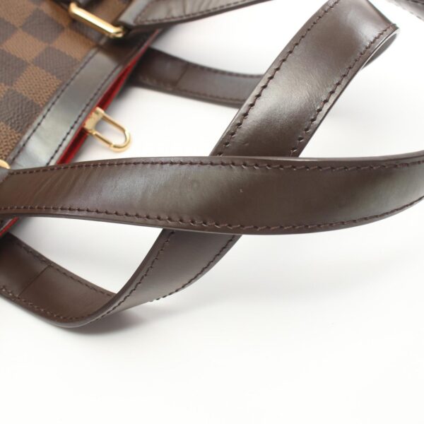 2101217988186 5 Louis Vuitton Hampstead PM Leather Tote Bag Damier Brown