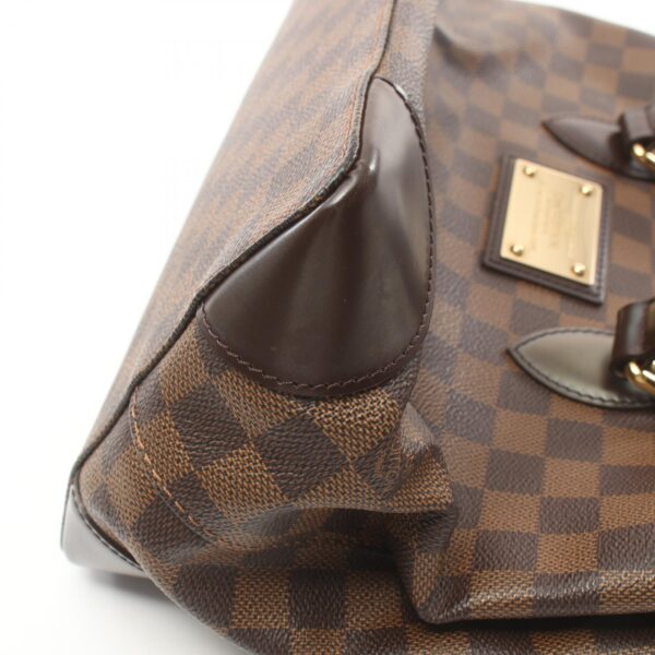 2101217988186 8 Louis Vuitton Hampstead PM Leather Tote Bag Damier Brown