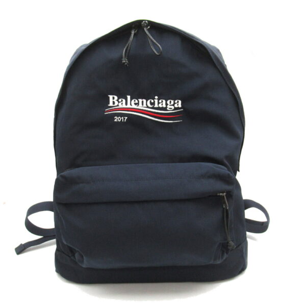 2101217988483 1 Balenciaga Explorer Backpack Rucksack Nylon Navy