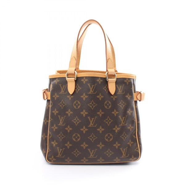 2101217988605 1 Louis Vuitton Batignolles Handbag Leather Monogram Brown