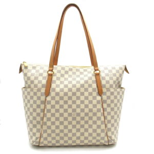 2101217988896 1 Louis Vuitton PM Tote Bag Damier Ebene Brown