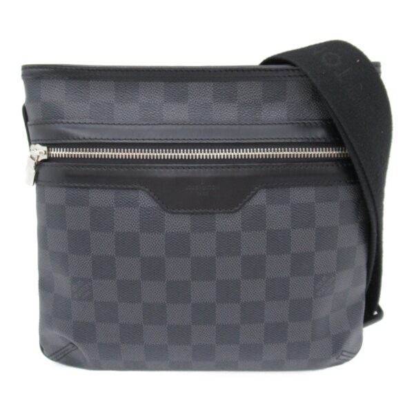 2101217989350 4 Louis Vuitton Thomas Messenger Bag Damier Graphite Black