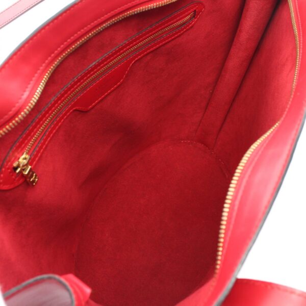 2101217999861 3 Louis Vuitton Saint Jacques Shopping Shoulder Bag Leather Epi Red