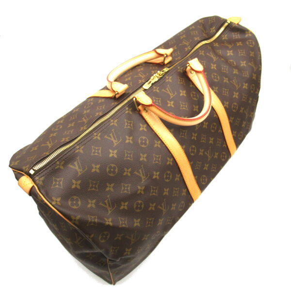 2101218001303 4 Louis Vuitton Keepall 60 Bag Monogram Brown