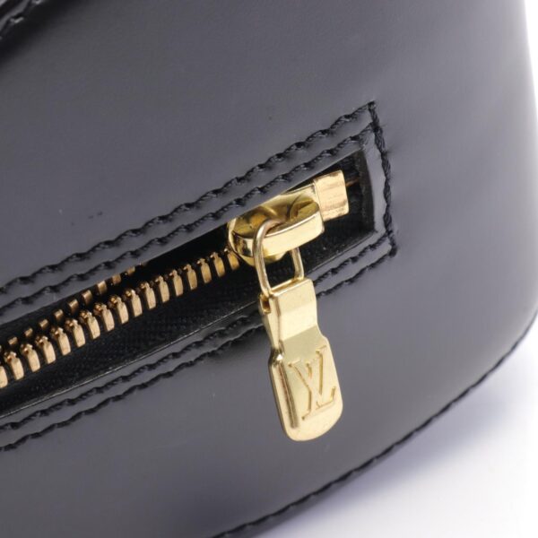 2101218001372 6 Louis Vuitton Jasmine Handbag Leather Epi Black