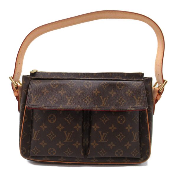 2101218001389 4 Louis Vuitton Viva Cité GM Shoulder Bag Monogram Brown