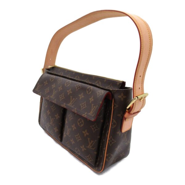 2101218001389 5 Louis Vuitton Viva Cité GM Shoulder Bag Monogram Brown