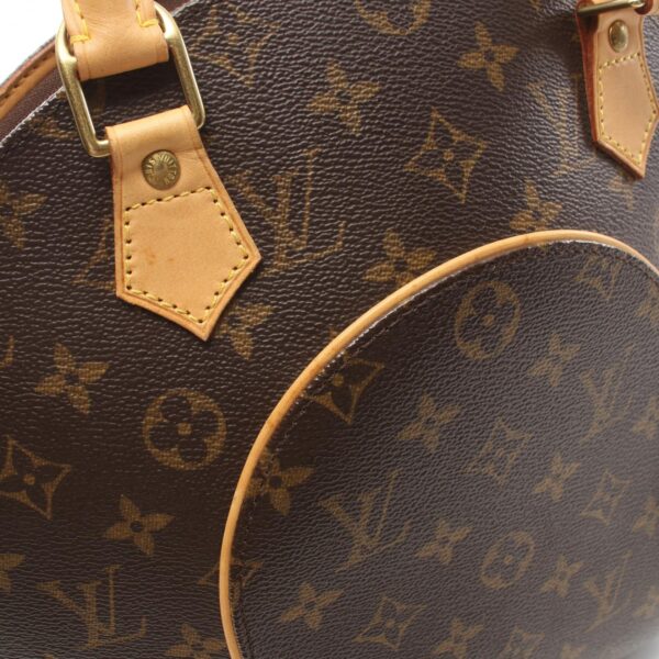 2101218002027 9 Louis Vuitton Ellipse MM Handbag Leather Monogram Brown