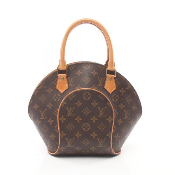 2101218002690 1 Louis Vuitton Ellipse MM Handbag Leather Monogram Brown