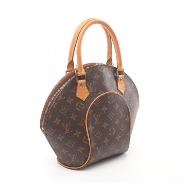 2101218002690 2 Louis Vuitton Ellipse MM Handbag Leather Monogram Brown