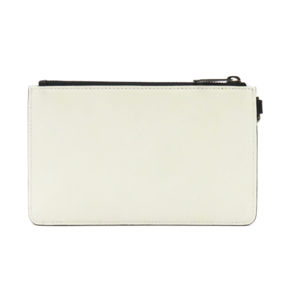 2101218003222 2 Givenchy Clutch Bag Shoulder Bag Leather White Black