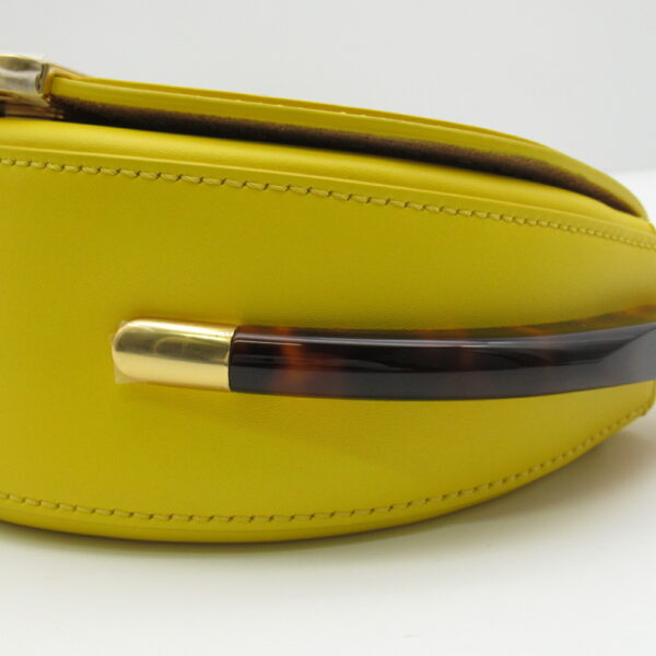 2101218005080 6 Fendi Moonlight Shoulder Bag Calf Leather Yellow