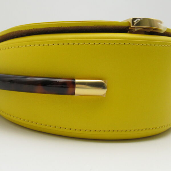 2101218005080 7 Fendi Moonlight Shoulder Bag Calf Leather Yellow