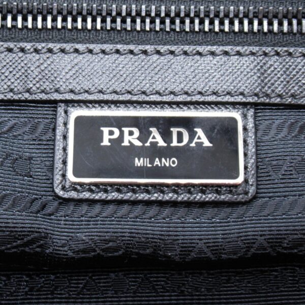 2101218005103 11 Prada 2Way Tote Bag Nylon Black