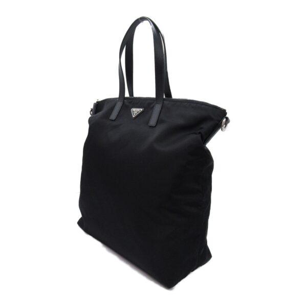 2101218005103 4 Prada 2Way Tote Bag Nylon Black