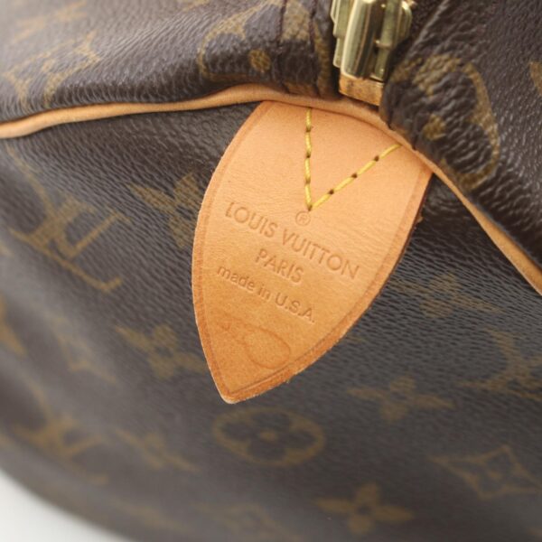 2101218018707 4 Louis Vuitton Speedy 25 Monogram Handbag Brown