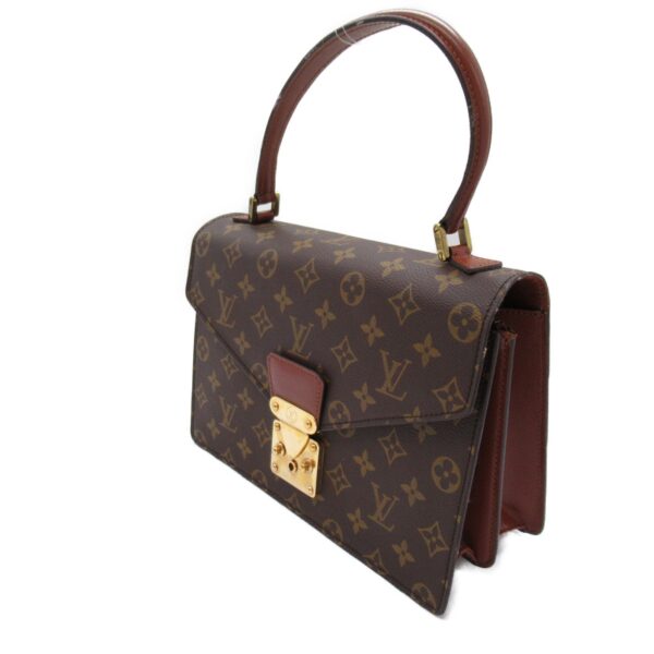 2101218018868 8 Louis Vuitton Concorde Handbag Monogram Brown