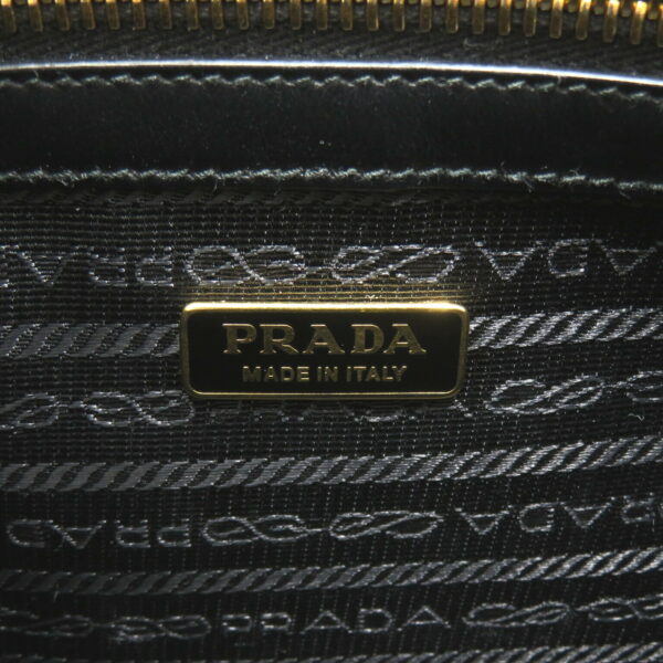 2101218023558 8 Prada Saffiano 2Way Tote Bag Saffiano Leather Black