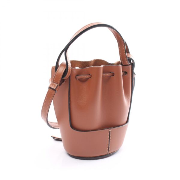 2101218024074 2 Loewe Balloon Nano Shoulder Bag Leather Brown