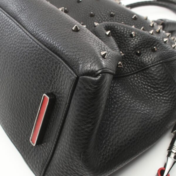 2101218034646 6 Christian Louboutin Panettone Bag Leather Black