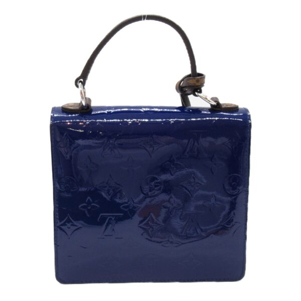 2101218035193 7 Louis Vuitton Spring Street PM Handbag Vernis Blue