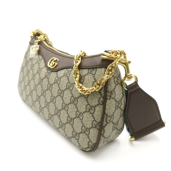 2101218038385 3 Gucci Ophidia 2way Shoulder Bag Beige Brown