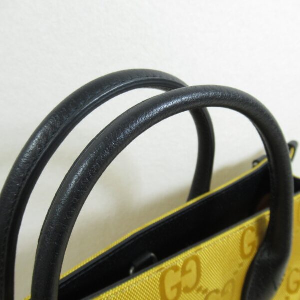 2101218038460 10 Gucci Off the Grid Tote Bag Yellow Black