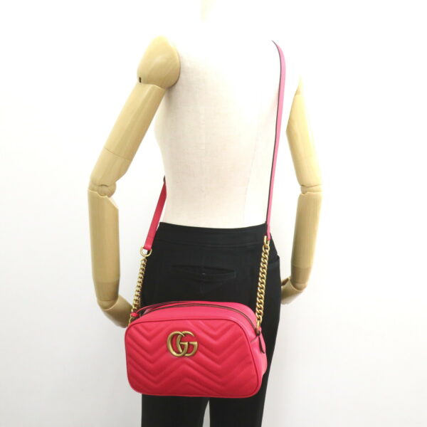 2101218038545 5 Gucci GG Marmont Shoulder Bag Red