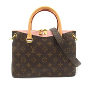 2101218038972 1 Louis Vuitton Deauville Canvas Monogram Handbag Brown