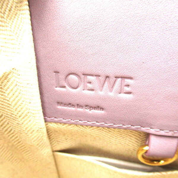 2101218039184 7 Loewe Hammock Handbag 2Way Shoulder Bag Calf Purple