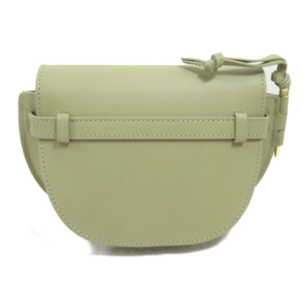 2101218039245 3 Loewe Mini Gate Dual Shoulder Bag Calf Green Clay