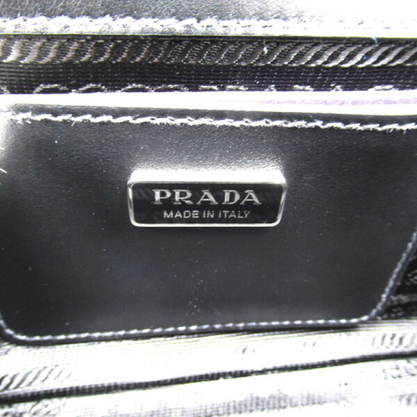 2101218039825 7 Prada Shoulder Bag Saffiano Leather Black