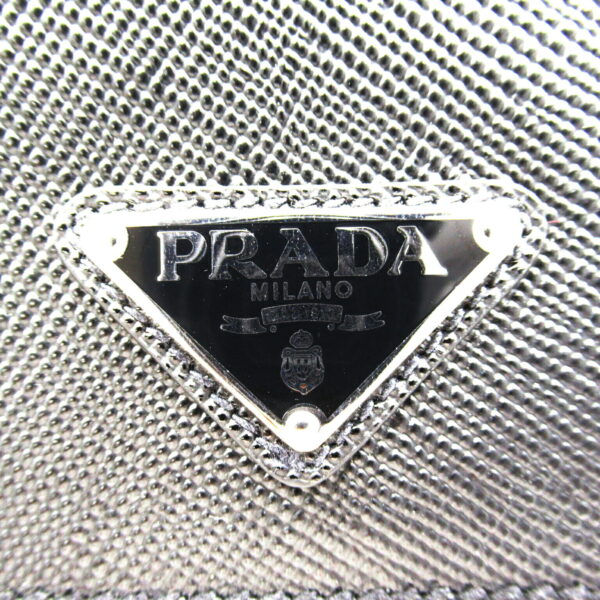 2101218039825 8 Prada Shoulder Bag Saffiano Leather Black