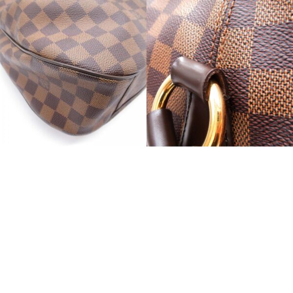 2101218055276 10c Louis Vuitton Evora MM 2WAY Shoulder Bag Damier Brown