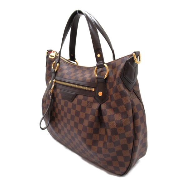 2101218055276 6 Louis Vuitton Evora MM 2WAY Shoulder Bag Damier Brown