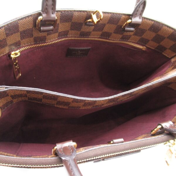 2101218055528 2 Louis Vuitton Brompton Shoulder Bag Damier Brown