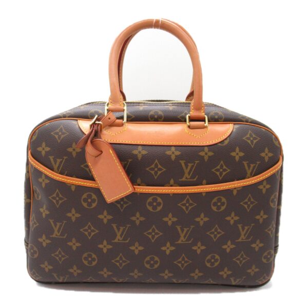 2101218055900 5 Louis Vuitton Deauville Handbag Monogram Brown