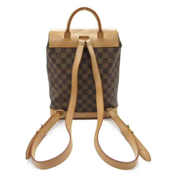 2101218056617 2 Louis Vuitton Arlequin Rucksack Damier Brown Beige